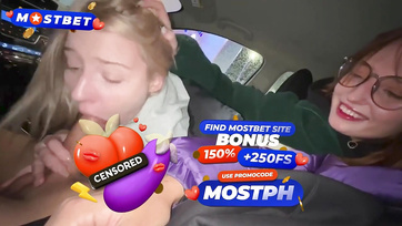 Niegrzeczne laski obciągały sobie w samochodzie, w kinie, ale mój kutas też w górę Thumb